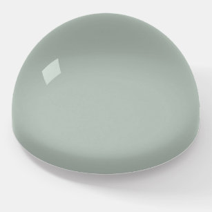 Ash gray (solid color) paperweight