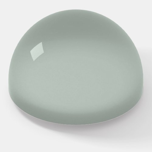 Ash gray solid color paperweight