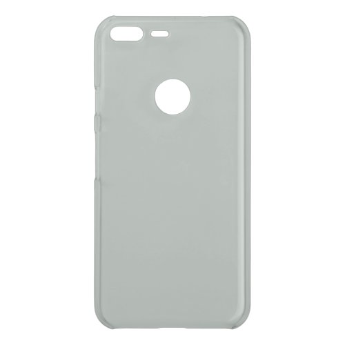 Ash gray solid color uncommon google pixel XL case