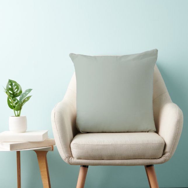 Ash Gray Throw Pillows (Chair)