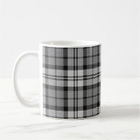 Ash Grey Blackwatch Campbell Tartan Plaid