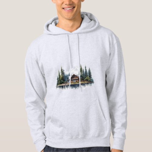 Ash Grey Mountain Retreat Sweatshirt