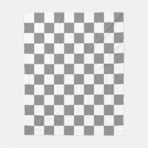 Ash Grey White Checkered Check Pattern
