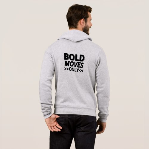 Ash Jacket with King Front & Bold Moves Back Hoodie
