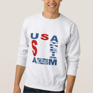 ash men's sweatshirt USA ATHLETISM