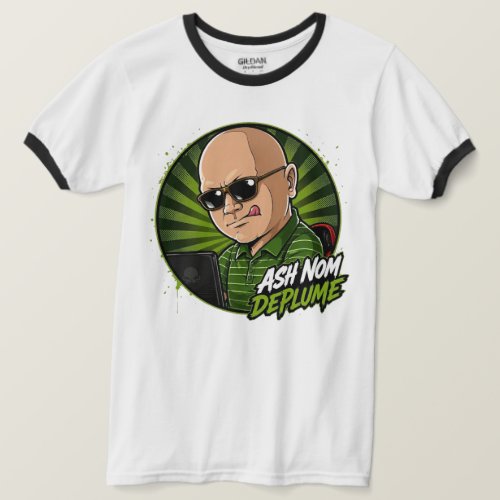 Ash Nom DePlume Ringer T-Shirt