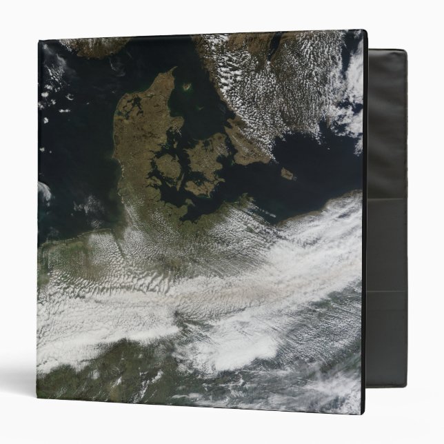 Ash plume from Eyjafjallajokull Volcano 2 3 Ring Binder (Front/Inside)