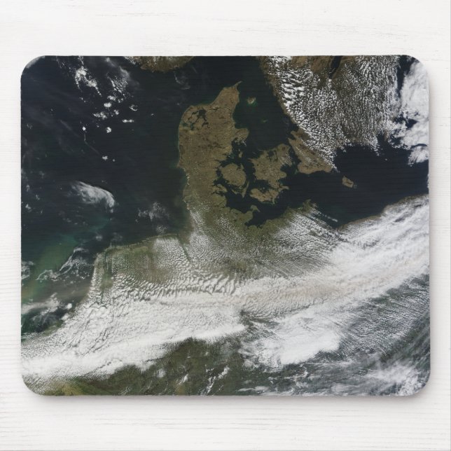 Ash plume from Eyjafjallajokull Volcano 2 Mouse Pad (Front)