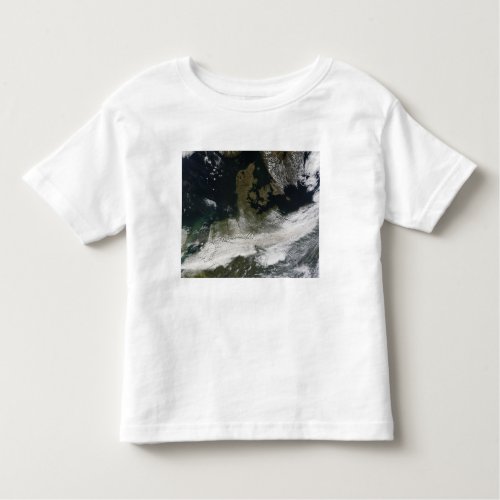 Ash plume from Eyjafjallajokull Volcano 2 Toddler T_shirt