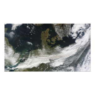 Ash plume from Eyjafjallajokull Volcano Photo Print