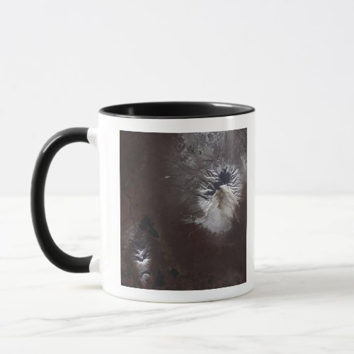 Ash stains on Russias Shiveluch volcanos sl Mug