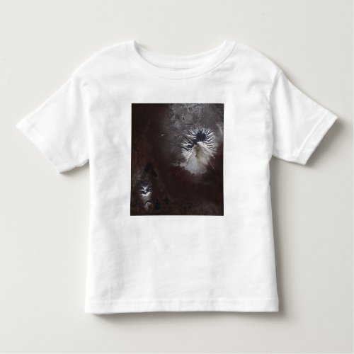 Ash stains on Russias Shiveluch volcanos sl Toddler T_shirt