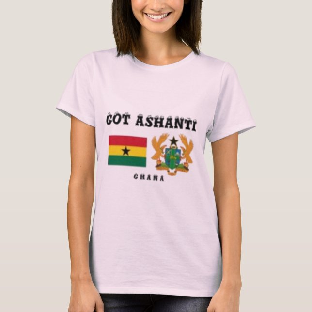 Ashanti Tribe Ghana T-Shirt (Front)