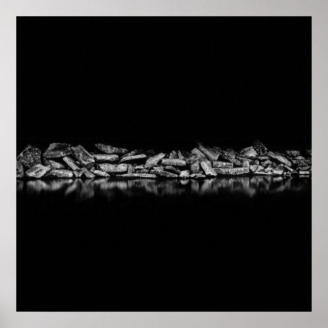 Ashbridges Bay Breakwall 1 Poster (Front)