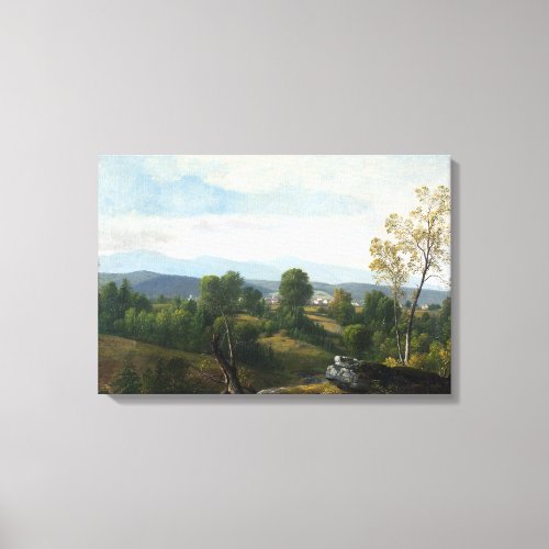 Asher Brown Durand A View of the Valley Canvas Print