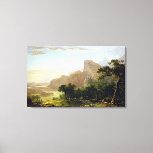 Asher Brown Durand Landscape Thanatopsis Canvas Print