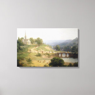 Asher Brown Durand Sunday Morning Canvas Print