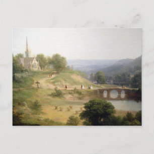 Asher Brown Durand Sunday Morning Postcard