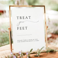 ASHER Elegant Calligraphy Wedding Flip Flop
