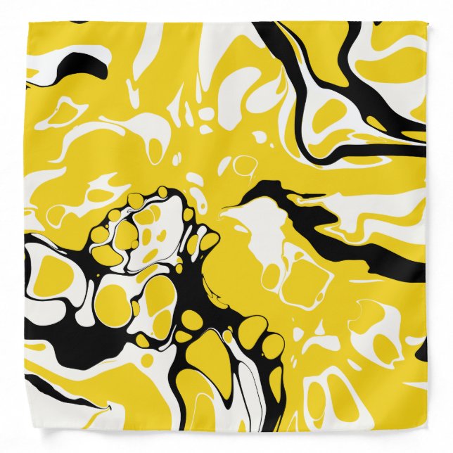 Asher - Liquify Abstraction Bandana (Front)