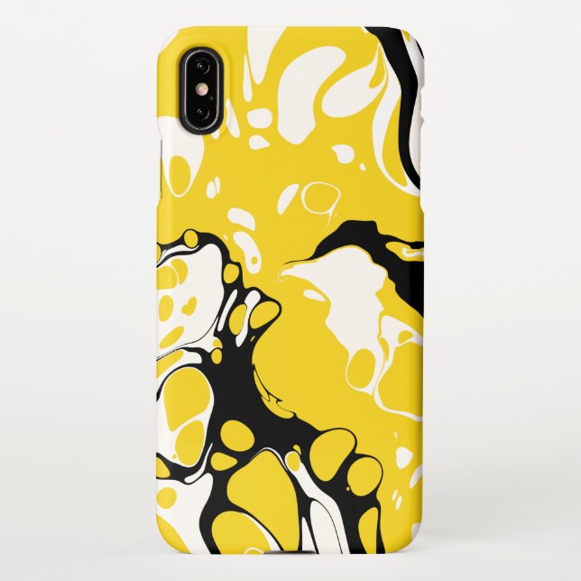 Asher - Liquify Abstraction iPhone Case (Back)