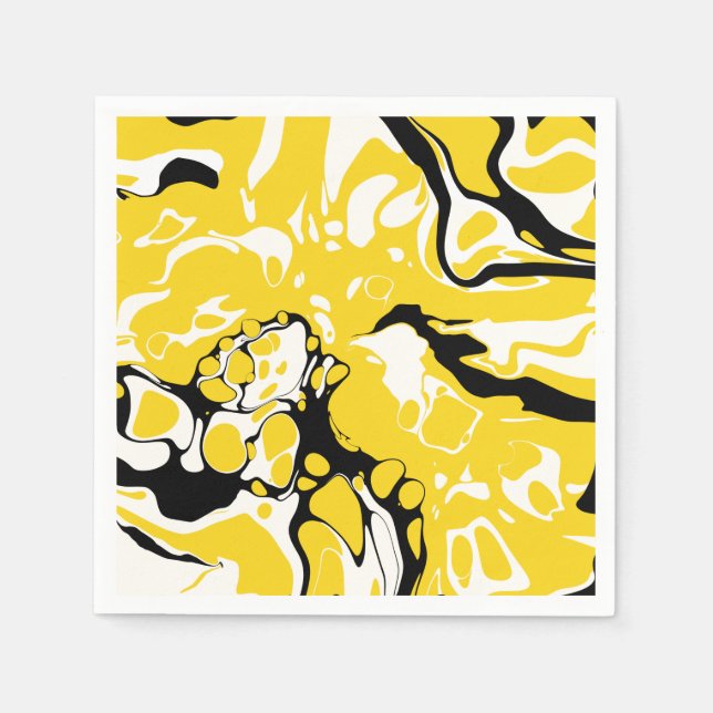 Asher - Liquify Abstraction Napkins (Front)