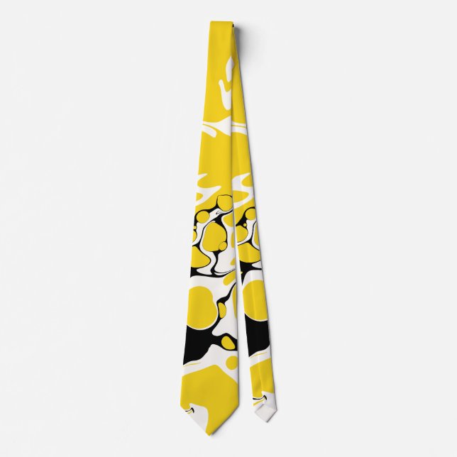 Asher - Liquify Abstraction Neck Tie (Front)