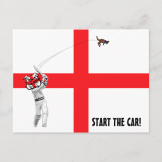 Ashes 2010 postcard