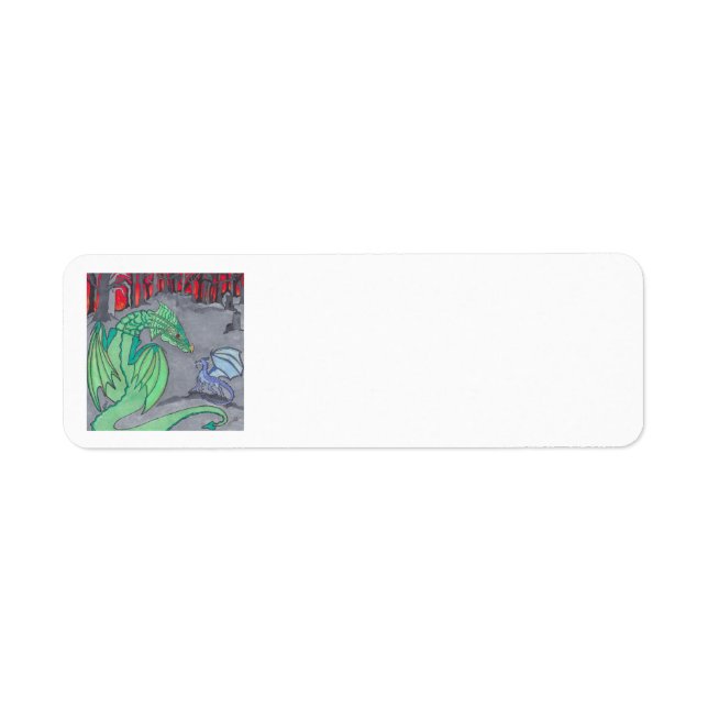 ASHES AND DRAGONS LABEL (Front)