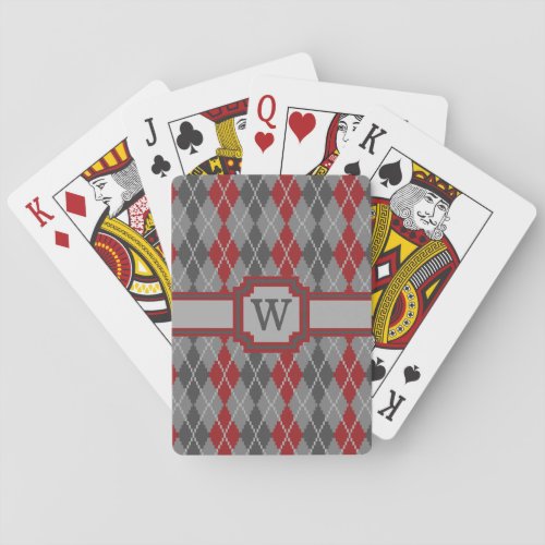 Ashes and Embers Argyle Classic Playing Cards