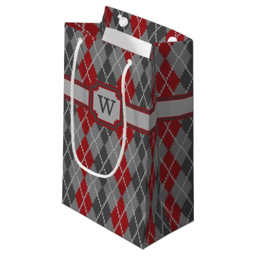 Ashes and Embers Argyle Gift Bag