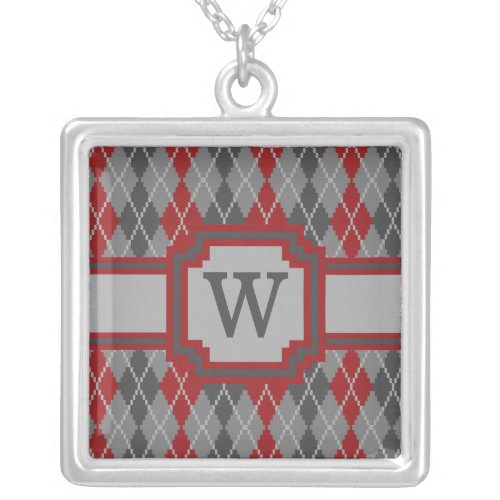 Ashes and Embers Argyle Necklace