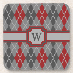 Ashes and Embers Argyle Square Coaster