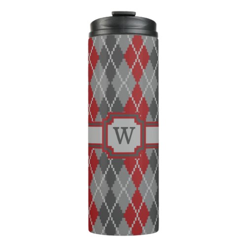 Ashes and Embers Argyle Thermal Tumbler