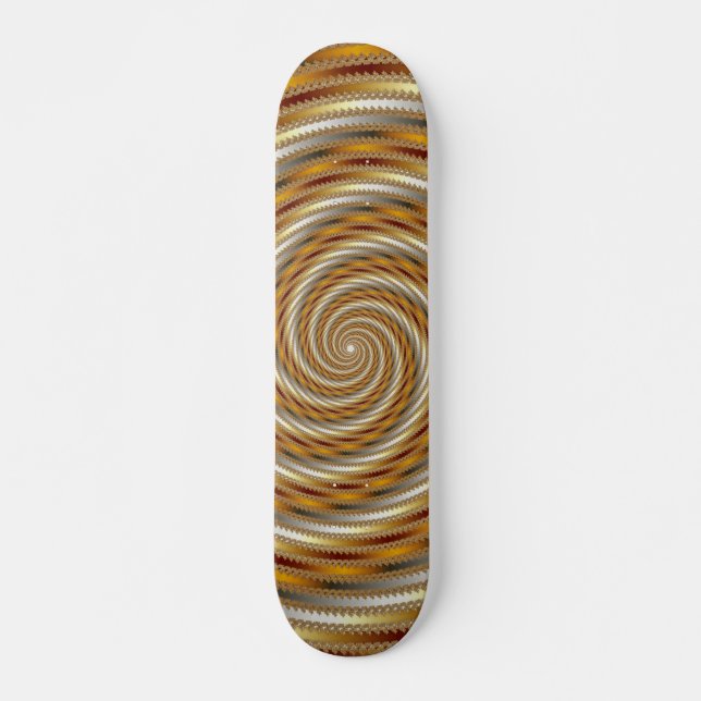 Ashes - Fractal Skateboard (Front)