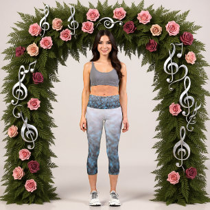 Ashes of the Tides Capri Leggings