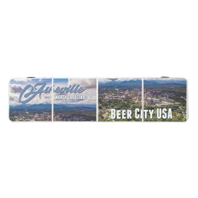 🍻 Asheville Beer City USA Beer Pong Table (Top)