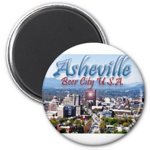 Asheville Beer City USA Magnet