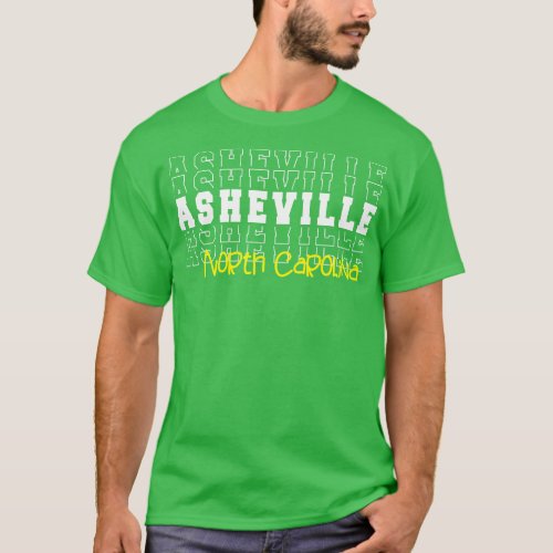 Asheville city North olina Asheville NC T_Shirt