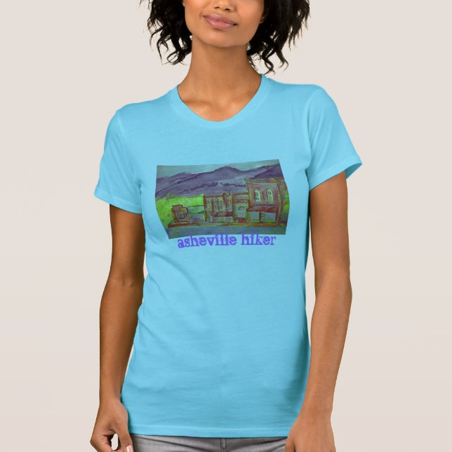 asheville hiker T-Shirt (Front)
