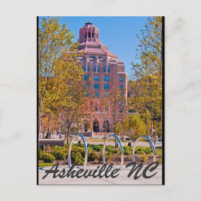 Asheville NC Postcard (Front)