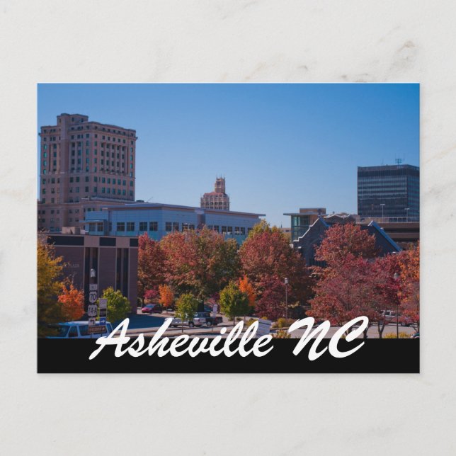 Asheville NC Postcard (Front)