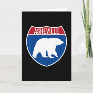 Asheville North Carolina Nc Interstate Highway Roa Card