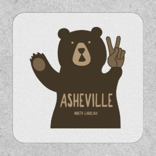 Asheville North Carolina Peace Bear Patch