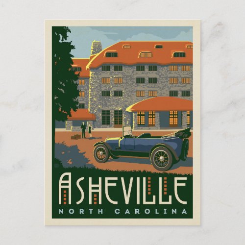 Asheville North Carolina Postcard