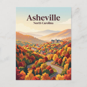 Asheville North Carolina USA Postcard