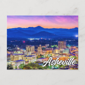 Asheville, North Carolina, USA Postcard