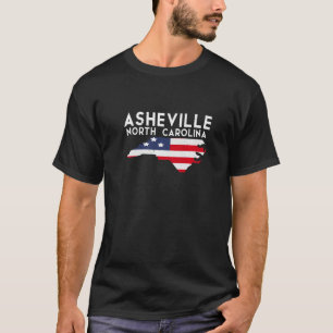 Asheville North Carolina USA State America Travel  T-Shirt
