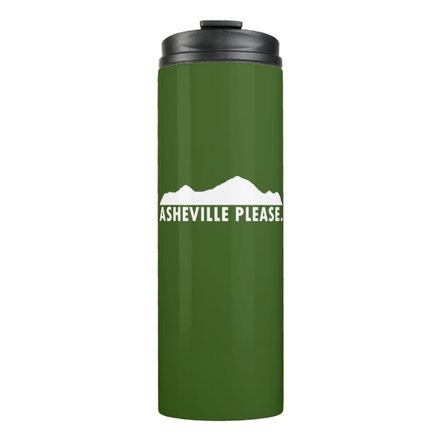 Asheville Please Thermal Tumbler (Front)