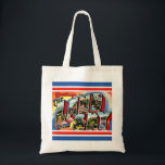 Asheville's Land of the Sky Canvas Tote Bag<br><div class="desc">A wonderful vintage postcard greeting from The Land of the Sky - Asheville, North Carolina repurposed! The back of the bag can be customized / personalized.</div>